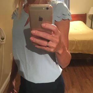 Blue blouse